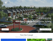 Tablet Screenshot of citraharmoni-ciputra.com